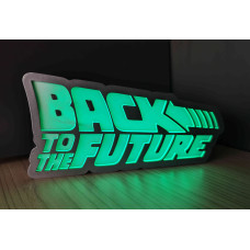 Back to the Future İlhamlı LED Lamba