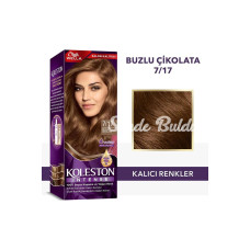 Koleston Intense Saç Boyası 7/17 Buzlu Çikolata  Salon Kalitesi