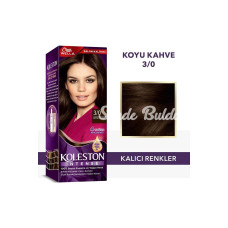 Koleston Intense Saç Boyası 3/0 Koyu Kahve  Salon Kalitesi