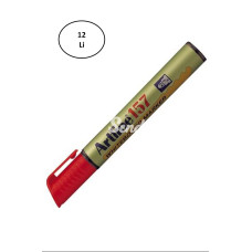 Artline 159 Whiteboard Marker Red Kesik Uç 12li