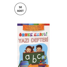 Örnek Harfli Yazı Defteri Ema Çocuk 50 Adet