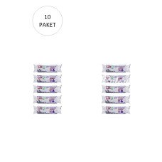 J650 Jumbo Boy Çöp Torbası 80 x 110 cm 10 Lu Rulo x 10 Paket = 100 Adet (Siyah)