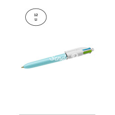 Bic Tükenmez Kalem Fun Mekanizmalı 4 Renk 12li