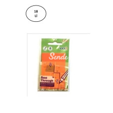 Hopax Stickn Yapışkanlı Not Kağıdı 76X51 Mm Yarı Saydam Turuncu 50 Yaprak