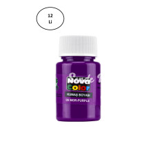 Nova Color Kumaş Boyası Şişe 30 Ml Mor 12 Li