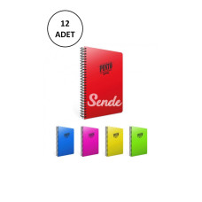 Gıpta Defter Punto Sp. Pp Kpk. A4 60 Yaprak Çizgili 6532  12 Adet