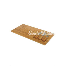 Bambu Peynir Sunum Tepsi Seti RoyaleksBLSPS3819