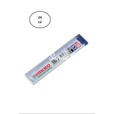 Mikro 75Mm Cetvelli Kurşun Kalem Ucu 07Mm 24lü