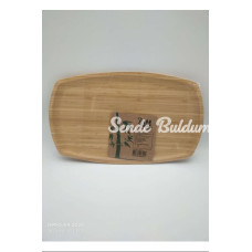 Bambu Kayık Sunum 33x20 Cm RoyaleksBLS KYK3320
