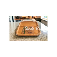 Bambu Kare Tabak 20 * 20 * 1.5 Cm RoyaleksKR2020