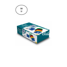 Mas 3520 Plastik Kart Muhafaza  Yatay54x86Lacivert 50 Li