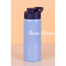 Renkli Matara 20 cm Metal 600 Ml. RoyaleksBİE150047