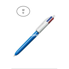 Bic Tükenmez Kalem Mekanizmalı 4 Renk 982866 12li