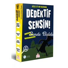 Dedektif Sensin Serisi 4 Kitap