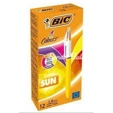 Bic Tükenmez Kalem Büro Bic Sun 982871 4 Renk 12li