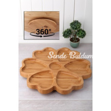 7 Bölmeli Dönerli Bambu Sunum RoyaleksBLS KDS3030