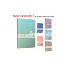 Gıpta Thebook 20x28 Sert Kapak Pastel Defter 400 Yaprak Çizgili