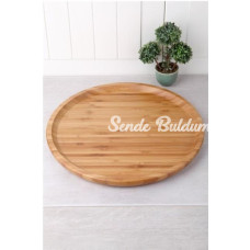 Bambu Sunum Tabağı 30 cm RoyaleksYUV3030