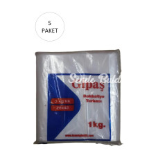 Bakkaliye Naylon Torba 3kg lık 26x42 cm 5 Paket (Takriben 825 Adet)