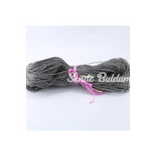 Koyu Gri Renk Çile Kağıt İp Çanta Ipi Supla Ipi  No:53  (550600 gr)