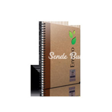 Gıpta Enviro Kraft A4 Spiralli Sert Kapak Defter 100 Yaprak Çizgili