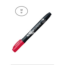 Artline Supreme Permament Markör 1.0 Mm Kırmızı 12li