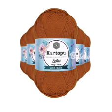 5 Adet Lotus Bikini Büstiyer Bluz Örgü İpi  K302 Tarçın