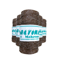 5 Adet Polyester Simli Makrome İpi SG2080