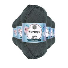 5 Adet Lotus Bikini Büstiyer Bluz Örgü İpi  K944 Füme