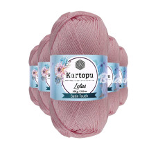 5 Adet Lotus Bikini Büstiyer Bluz Örgü İpi  K768 Açık Pembe