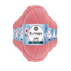 5 Adet Lotus Bikini Büstiyer Bluz Örgü İpi  K766 Gül Pembe