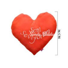 Nessiworld 1153K Kalp Yastık 36x36 cm