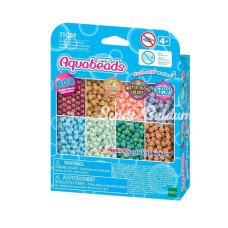 35089 AquaBeads Suluboya Renkleri Yedek Boncuk Pakedi 800 parça +4 yaş