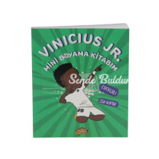 Vinicius Jr Mini Boyama Kitabı