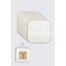 Bistyle Organik 28x28 10Lu Penye Mendil 90101 Ekru Bistyle Organik 28x28 10Lu Penye Mendil 90101 Ekru