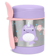 Skip Hop Zoo Paslanmaz Çelik Termos 325 ml Narwhal