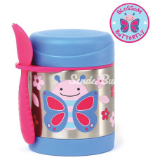 Skip Hop Zoo Paslanmaz Çelik Termos 325 ml Kelebek