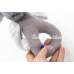 Tutmalı Peluş Mini Tavşan 842 Gri