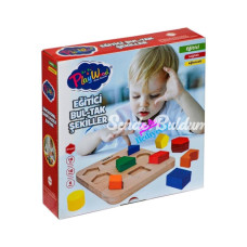 PlayWood Ahşap Eğitici Bul Tak Şekiller389