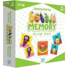 Games Memory Eşleştirme Kartları Meyve Sebzeler 48 Kart 5040 Games Memory Eşleştirme Kartları Meyve Sebzeler 48 Kart 5040
