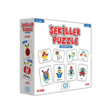 Games Akıllı Şekiller Puzzle 55 Kart 5114 Games Akıllı Şekiller Puzzle 55 Kart 5114