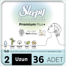 Nessiworld Sleepy Bio Natural Premium Plus Mega Uzun Ped 36 Adet