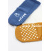 Bistyle Basic Kaymaz Penye Soket Çorap 3Lü BS10107 İndigo Ekru Hardal