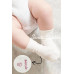 Bistyle Puanlı Kaymaz Penye Soket Çorap 3Lü BS10108 Pudra
