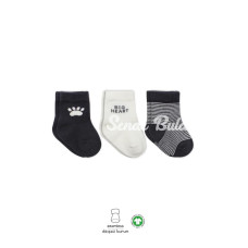 Bistyle 3Lü Penye Soket Çorap BS10110 Antrasit Bistyle 3Lü Penye Soket Çorap BS10110 Antrasit