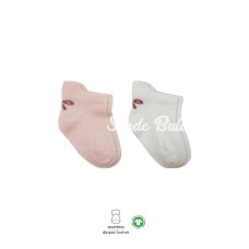 Nessiworld Bistyle 2Li Sneakers Smile Penye Çorap BS20106 Pembe Ekru Nessiworld Bistyle 2Li Sneakers Smile Penye Çorap BS20106 Pembe Ekru