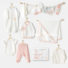 Andywawa AC25501 Love Family 10Lu Hastane Çıkış Seti Ekru