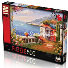 Nessiworld KS Games Garden ve Sea Jin Park Puzzle 500 Parça 20058