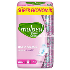 Nessiworld Molped Ultra Anatomik Uzun Ped Süper Eko 20 Adet