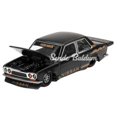 Nessiworld Mini Gt 1:64 Datsun 510 Pro Street Full Carbon V1